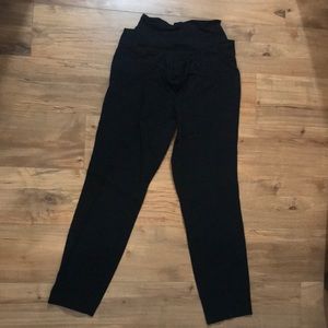 Black maternity Capri pants